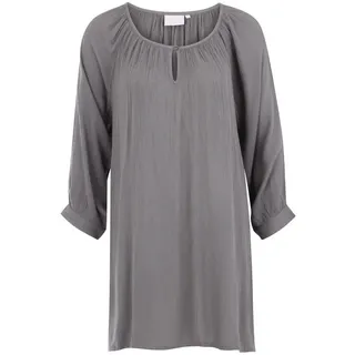 Kaffe Tunika Amber Damen Tunika Amber 3/4 Arm Casual Shirt Rundhals 40, Smoked Pearl - 40