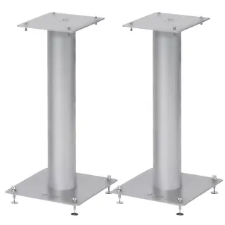 NORSTONE Stylum 1 Lautsprecherständer, 50cm, silber