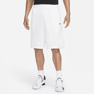 Nike Icon Dri-FIT Basketballshorts für Herren (ca. 30 cm) - Weiß, M