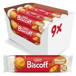 Lotus 9er- Pack Doppelkekse »Biscoff Creme« 150g beige