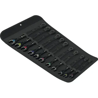 WERA Joker Black Edition 11-tlg. Maul-Ringratschenschlüssel-Satz