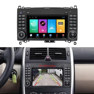 Android Autoradio mit Navi GPS CD Player Carplay Android Auto Canbus Auto Radio Ersatz für Mercedes Benz Viano W639 Vito/Mixto W639 109 111 113 115/W168/W203 /W463/Vaneo 414/C208 C209 W209/W210
