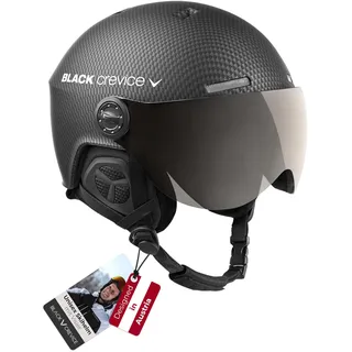 Black Crevice Gstaad M/L Schwarz Carbon