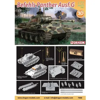Dragon Other 1:72 Befehls Panther Ausf.G