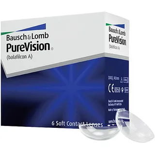 Bausch + Lomb PureVision Spheric 6 St. / 8.60 BC / 14.00 DIA / -0.25 DPT
