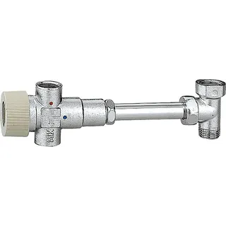 Caleffi 522440 Thermostatarmatur, 1/2 Zoll, für Boiler, Chrom, Einheitsgröße