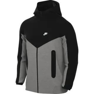 Windrunner Full-Zip Herren DK Grey Heather/Black/White Größe 2XL