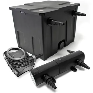 Wiltec Bio Teichfilter Set 12000 l 24 W UVC (54402)