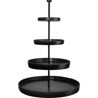 Asa Selection Etagere 4-stufig Grande - Schwarz