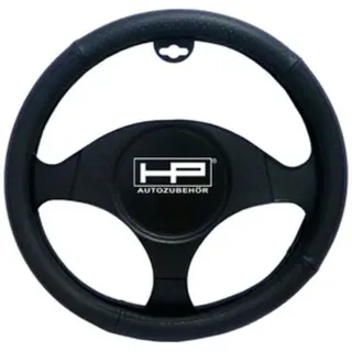 HP Autozubehör Lenkradbezug (Ø x H) 40.5cm x 3.5cm Echtleder Schwarz 37 - 39cm