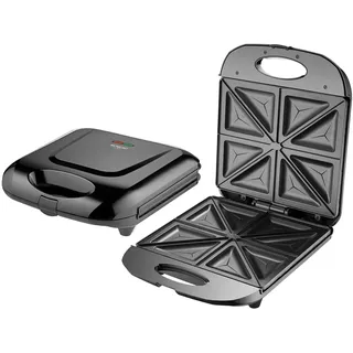 Michelino Sandwichmaker für 4 Sandwiches 1400 W Sandwichtoaster Michelino XXL
