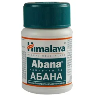 Himalaya Abana reducing cholesterol, Anti-hypertensive/antistress - 2 x 30 Tablett (not sold by Himalaya)