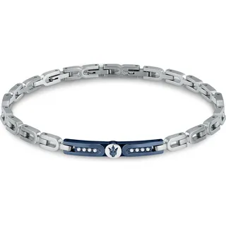 Maserati Armband Edelstahl blau JM423AVD27 Größe 21,5 cm