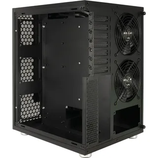 Inter-Tech NAS-8 PC Gehäuse für bis zu 8 Laufwerke (12Gb/s)