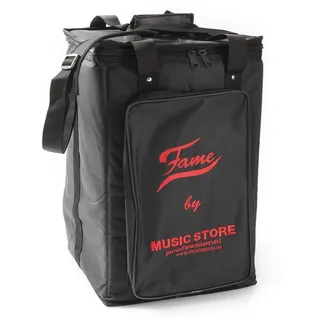 FAME Aufbewahrungstasche (Cajon Bag Travel Rucksack Percussion Tasche Nylon Gepolstert 31x32x50 cm Komfortabler Transport Wasserabweisend Extra starker Reißverschluss, Bags und Cases, Percussion Bags), Cajon Tasche, Rucksack Percussion, Gepolsterte Tasche