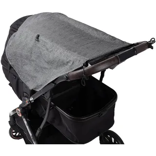 Homord Sonnensegel Kinderwagen & Buggy mit Seitenschutz - UV Schutz 50+ Sonnenschutz Kinderwagen, Universal Verstellbar Sonnenverdeck passend für ABC Design,Maxi-Cosi,Bugaboo,Hartan,Joie