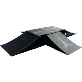 BEST SPORTING Rampen-Set für Skateboard/BMX-Rad/Skater & RC Cars I 4+1-teilige Skater Rampe für Flexible Aufbaumöglichkeiten I Stabile, Hochwertige Skateboard und Scooter Rampe