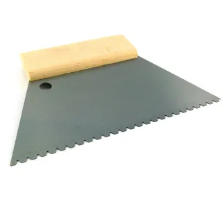 Schwan Kleberspachtel Zahnspachtel nach TBK 180/250 mm, gezahnt, ungezahnt Holzrücken Größen: A1 A2 A3 A4 A5 B1 B2 B3 B4/S4 B11 C1 C2 C3 C4 C5 (180 mm, B3)