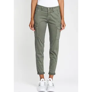Gang Damen Cargojeans Amelie grün