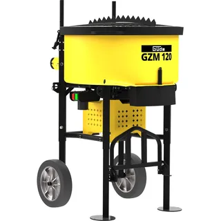 Güde Zwangsmischer GZM 120 Gelb-Schwarz