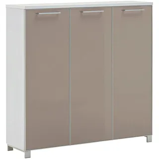 VOSS MÖBEL Santina 126 x 126 x 37 cm braun / braun