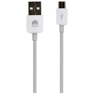 Datenkabel Original Huawei C02450768A, Micro-USB-Kabel für Huawei Smartphones, weiß