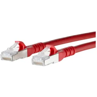 Metz Connect Patchkabel S/FTP rt 0,5m Cat.6A 1308450566-E