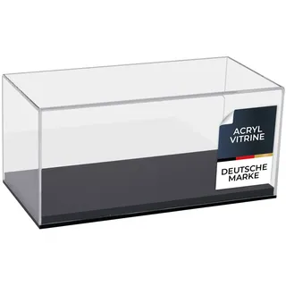 HMF 46803 Acryl Vitrine für Modellautos, Figuren, 30 x 15 x 14 cm