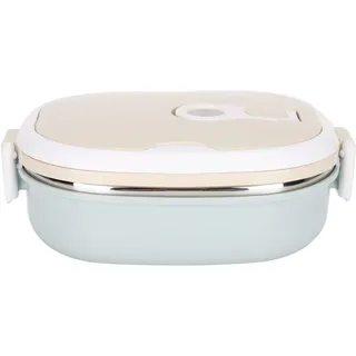 Thermo Lunchbox, 304 Edelstahl-Lunchbox, Thermo Essensbehälter Mehrschichtige Lebensmittelbehälter mit Wärmedämmung, Thermo Speisebehälter für Kinder Erwachsene Camping Picknick Reisen (1 Layer),