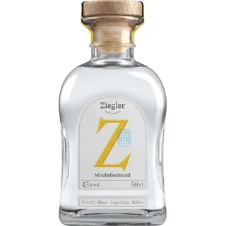 Ziegler Mirabellenbrand 43% 0,5 Liter