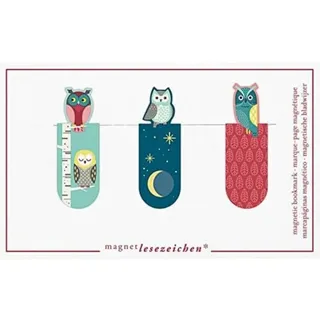 Moses MOSES. VERLAG 31150 Magnetlesezeichen Nachteulen
