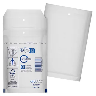 aroFOL aroFOL® CLASSIC Luftpolstertaschen W1/A weiß für DIN A7