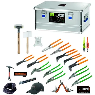 PICARD Starter Set Klempner in Aluminium-Box 24-teilig Nr. 0070021-021