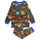 Pyjama in Anthrazit Bunt Gr 116