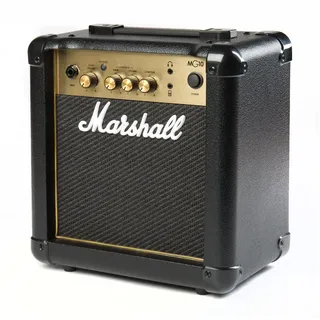 Marshall MG10G Black & Gold - Transistor Combo Verstärker für E-Gitarre)