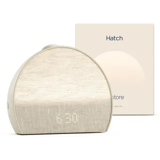 Hatch Restore 3 Aufwachlicht mit Soundmaschine & Smart-Licht – Weißes Rauschen, bildschirmfreie Schlafroutine