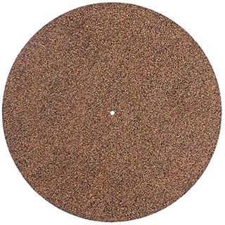 KBOLAE 30,5 cm Kork-Gummi-Plattenspieler-Matte, Slipmat, 3,3 mm dickes Zubehör
