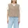 Teddy-Weste Relaxed Fit Braun 42