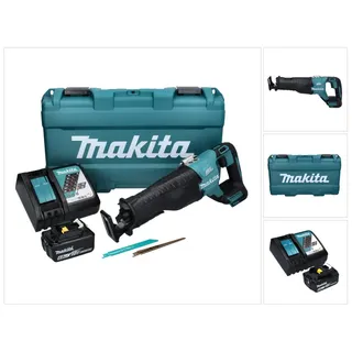 Makita DJR 187 RG1K Akku Reciprosäge 18 V Brushless + 1x Akku 6,0 Ah + Ladegerät + Koffer