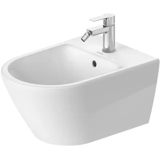 Duravit D-Code 36x54cm, mit Hahnloch, Überlauf, weiß