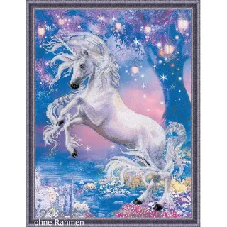 Riolis Kreuzstich-set "Einhorn", Zählmuster,