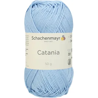 Schachenmayr Catania 9801210-00173 hellblau Handstrickgarn, Häkelgarn, Baumwolle