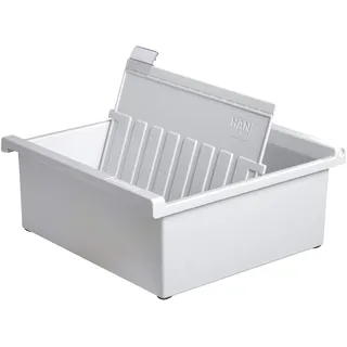 HAN 965-0-11 Karteitrog A5 quer für 800 Karten, lichtgrau