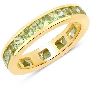 Rafaela Donata Ring Sterling Silber Peridot in gelbgold | Gr.: 54