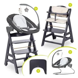 hauck Beta Plus Dark Grey 5-tlg. Newborn Set Deluxe,