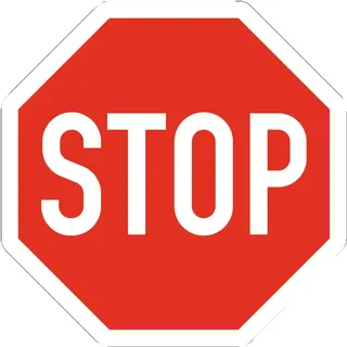 Adco VKZ.206 Achteck 900mm Stoppschild RAL-Gütezeichen Folie RA2