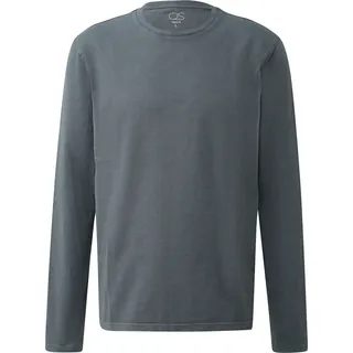 QS Langarmshirt blau XL