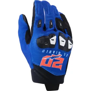 Alpinestars FQ20 SP X 1 Blau/Schwarz/Neon-Rot L