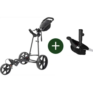 Big MAX Autofold X 3-Rad Trolley weiss