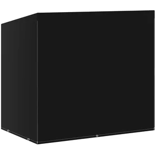 vidaXL Hollywoodschaukel-Schutzhülle 185 x 117 x 170 cm Schwarz